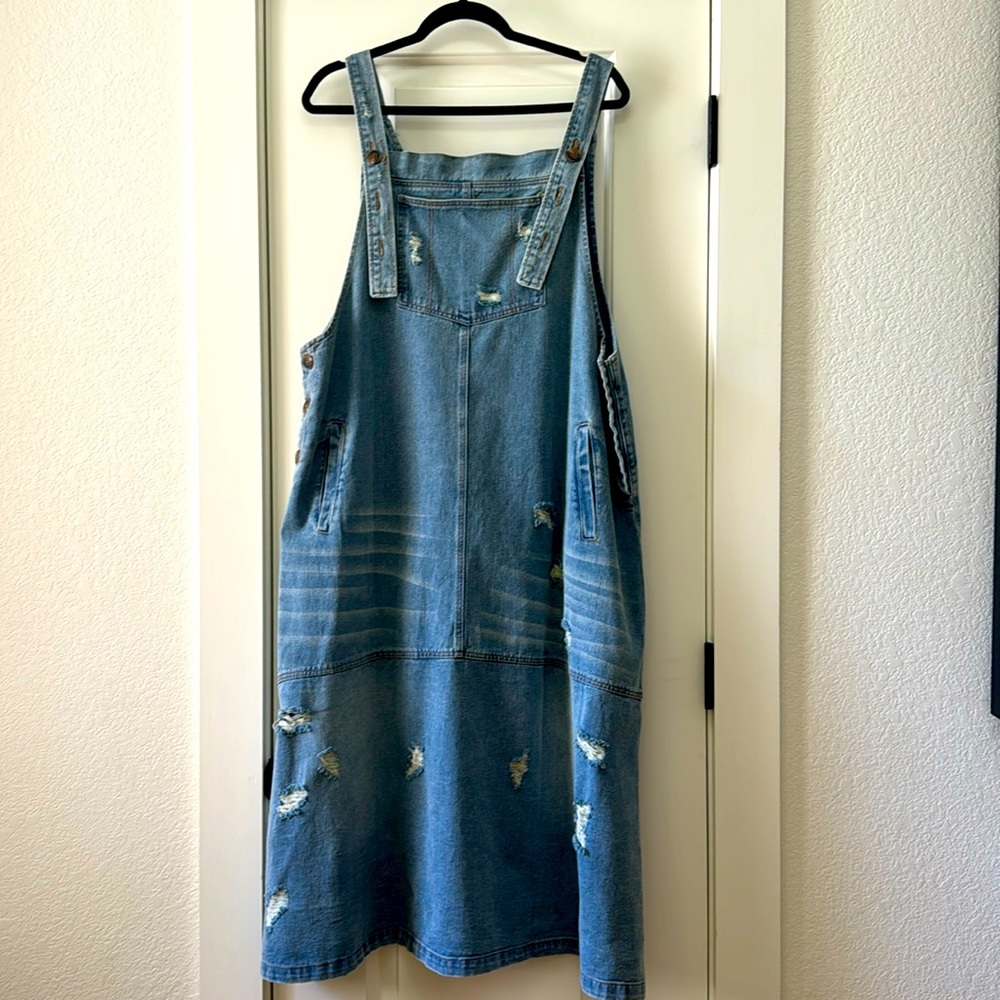 Jaded Gypsy Oversized Denim Jumper